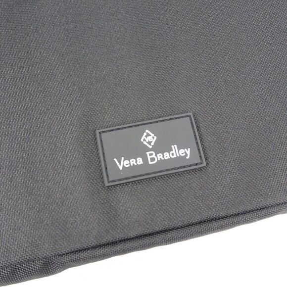 VERA BRADLEY Laptop Sleeve Case LIGHTEN UP ReACTIVE BLACK Cotton Padded NWT - Picture 4 of 9